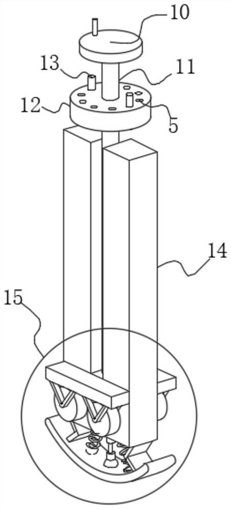 Pipeline burying device for water conservancy project and using method