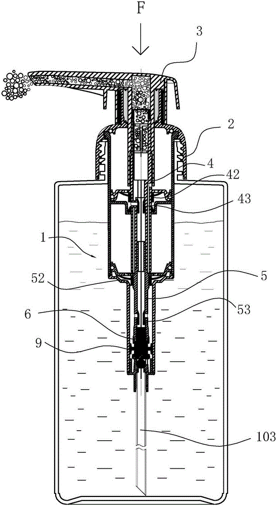 Foam pump