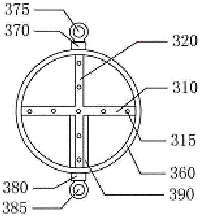 A mobile wind field wind speed full-scale height distribution measurement device