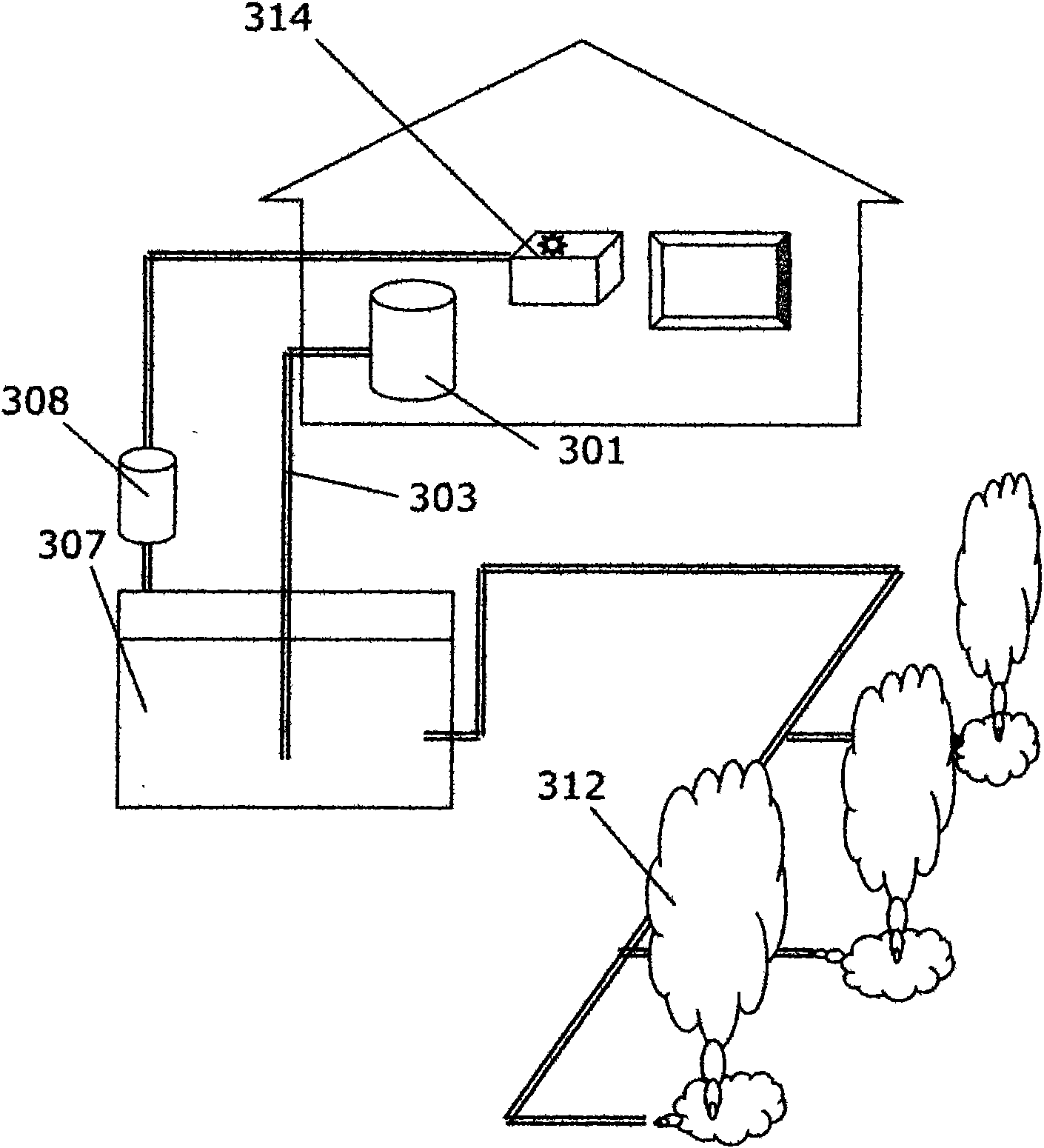 Method and apparatus for totally-closed garbage emission and transmission atomization and comprehensive utilization