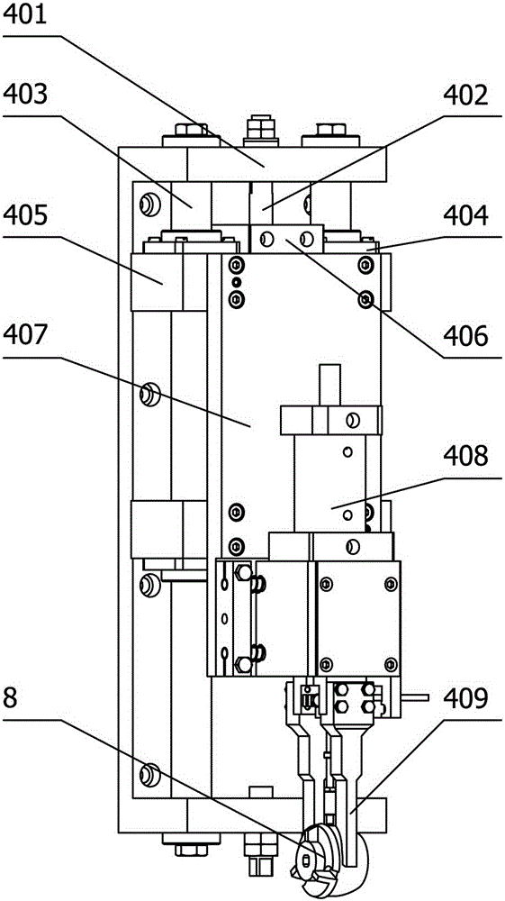 A machine tool for rough and fine countersinking of inner and outer spherical surfaces and end faces of a differential case