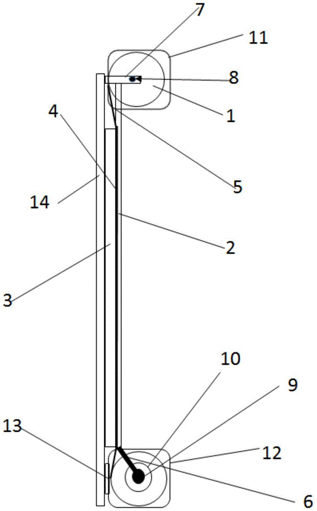 Roll-up dust-removing screen window