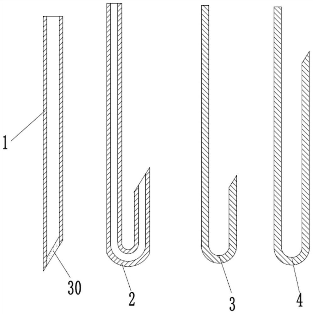 Auxiliary device for liver segment resection under guidance of B-mode ultrasound