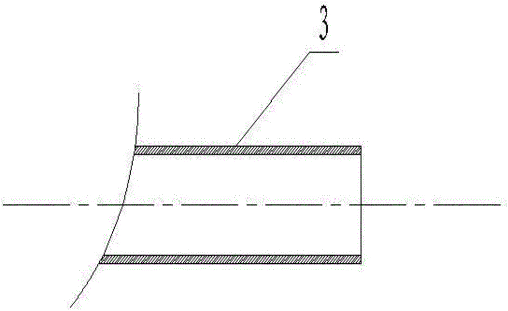 Bend tube detection device and application thereof