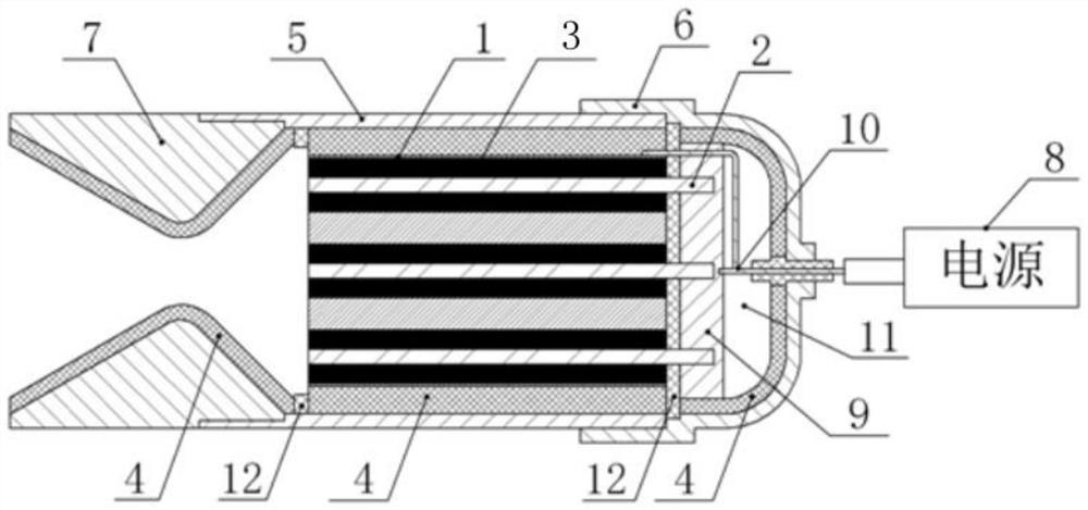 A multi-pulse solid rocket motor