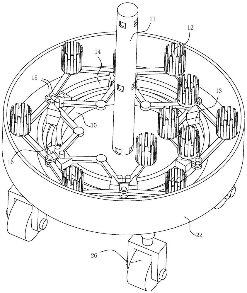 Movable agricultural seedling raising device and seedling raising method thereof