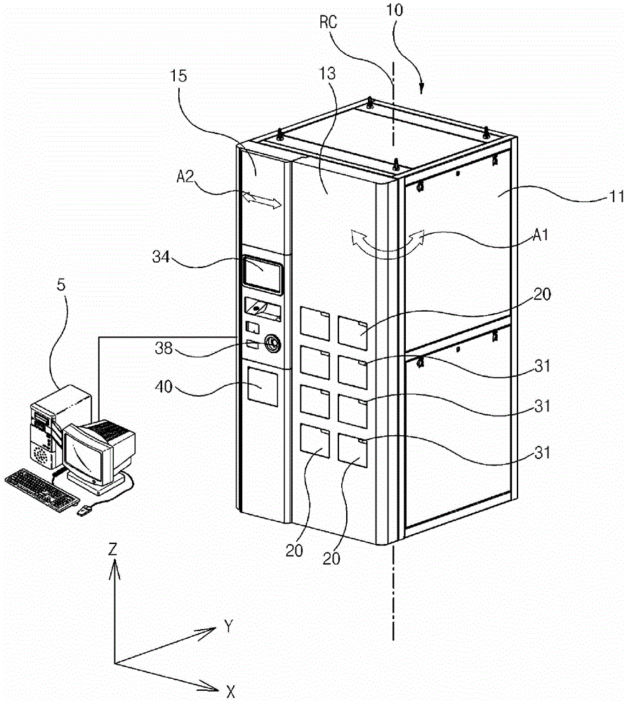 Automatic medicine cabinet