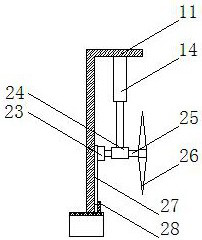 Construction steel bar cutting machine