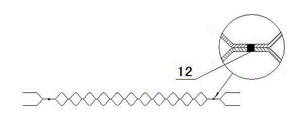 Semi-welded plate heat exchanger