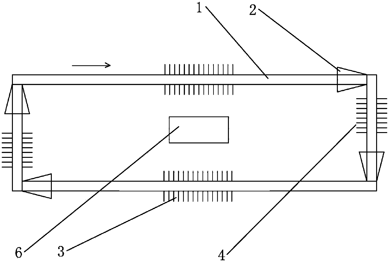 Magnetic heat dissipation device