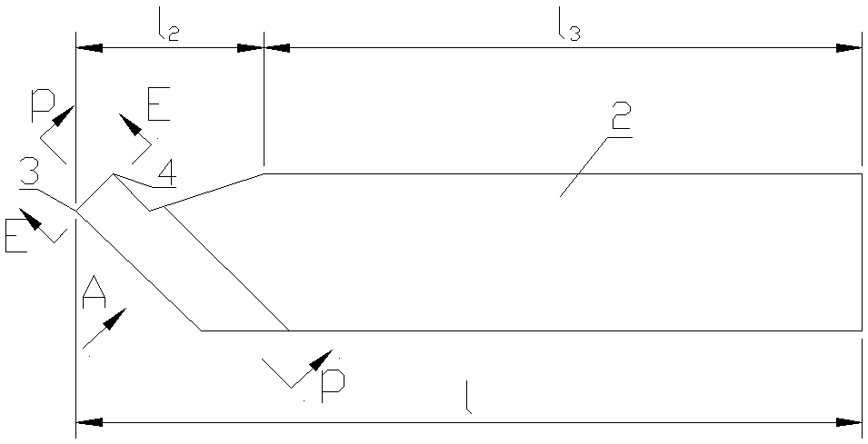 Tool for turning flat-bottomed holes