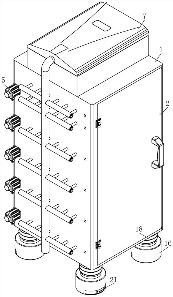 Anti-gouges intelligent transport case for fresh products