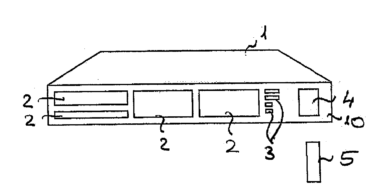 Computer System with ID Tag