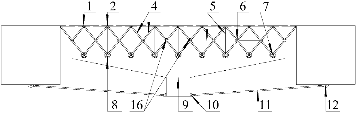 Intelligent bridge expansion joint device and application thereof