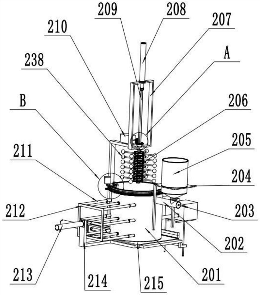 Automatic hammering device and process for ultrahigh-elasticity rubber production