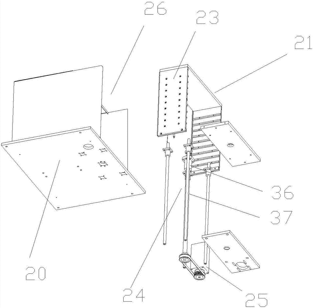 Industrial robot visual following-line tracking teaching module