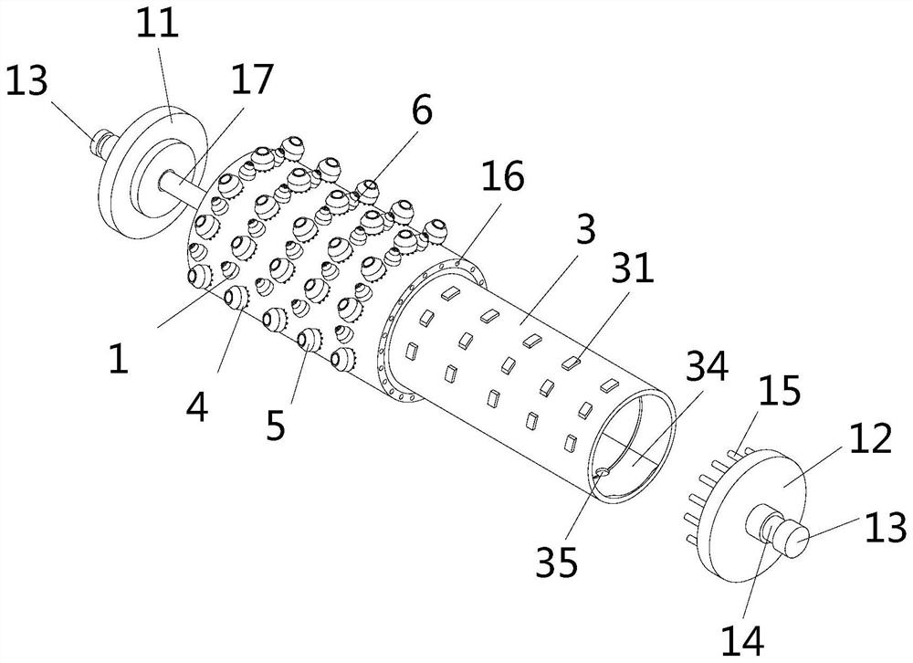 Soil remediation device for plateau soil