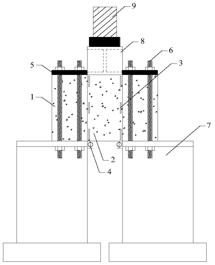 Method for testing fatigue shear resistance of new and old concrete joint surface