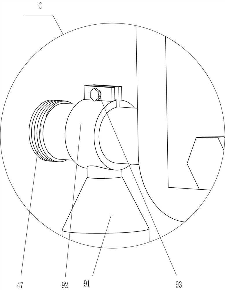 An automobile exhaust gas collection and filtering device