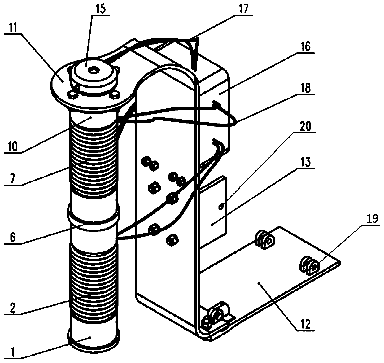 A Continuously Variable Stiffness Flexible Robot