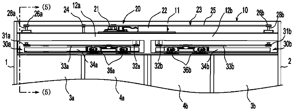 automatic door device