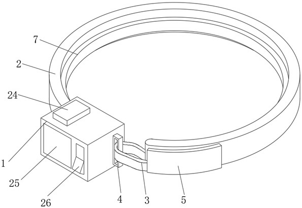 Femoral artery pneumatic compression device