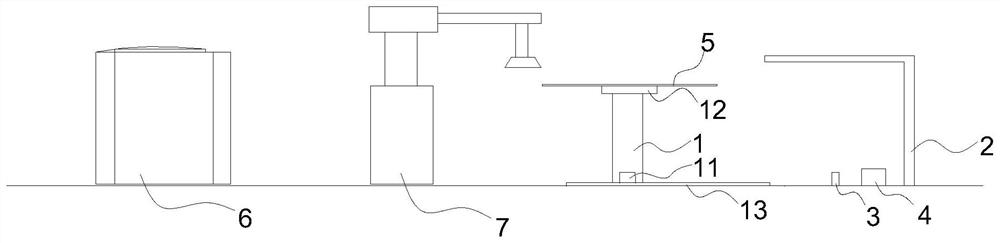 Method and device for calibrating wafer center