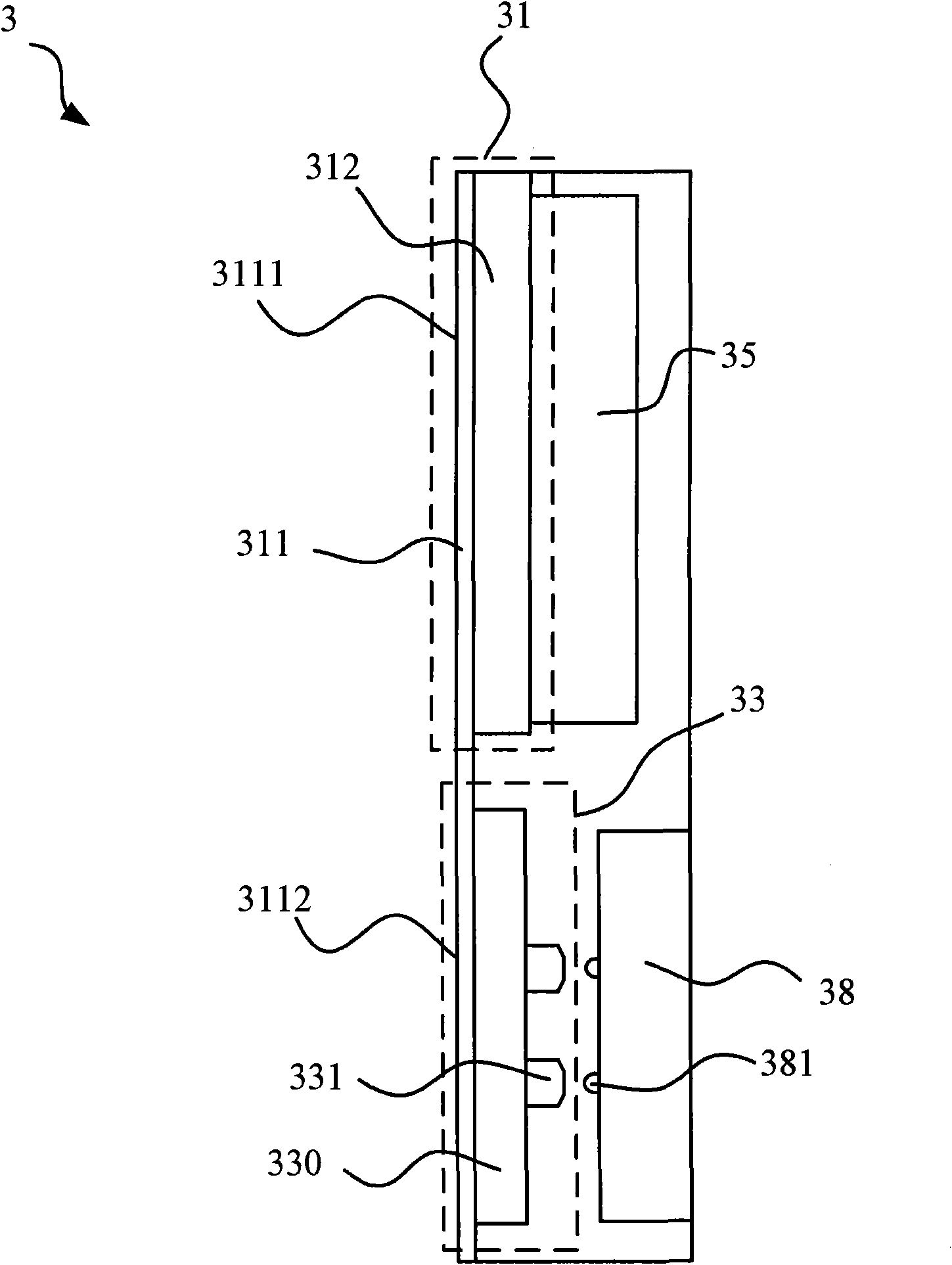 Electronic device with touch function