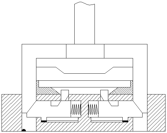 A workpiece bending device