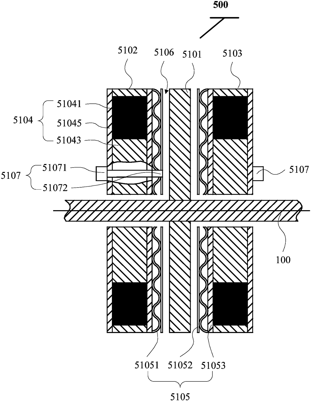 Thrust bearing, rotor system and control method of thrust bearing