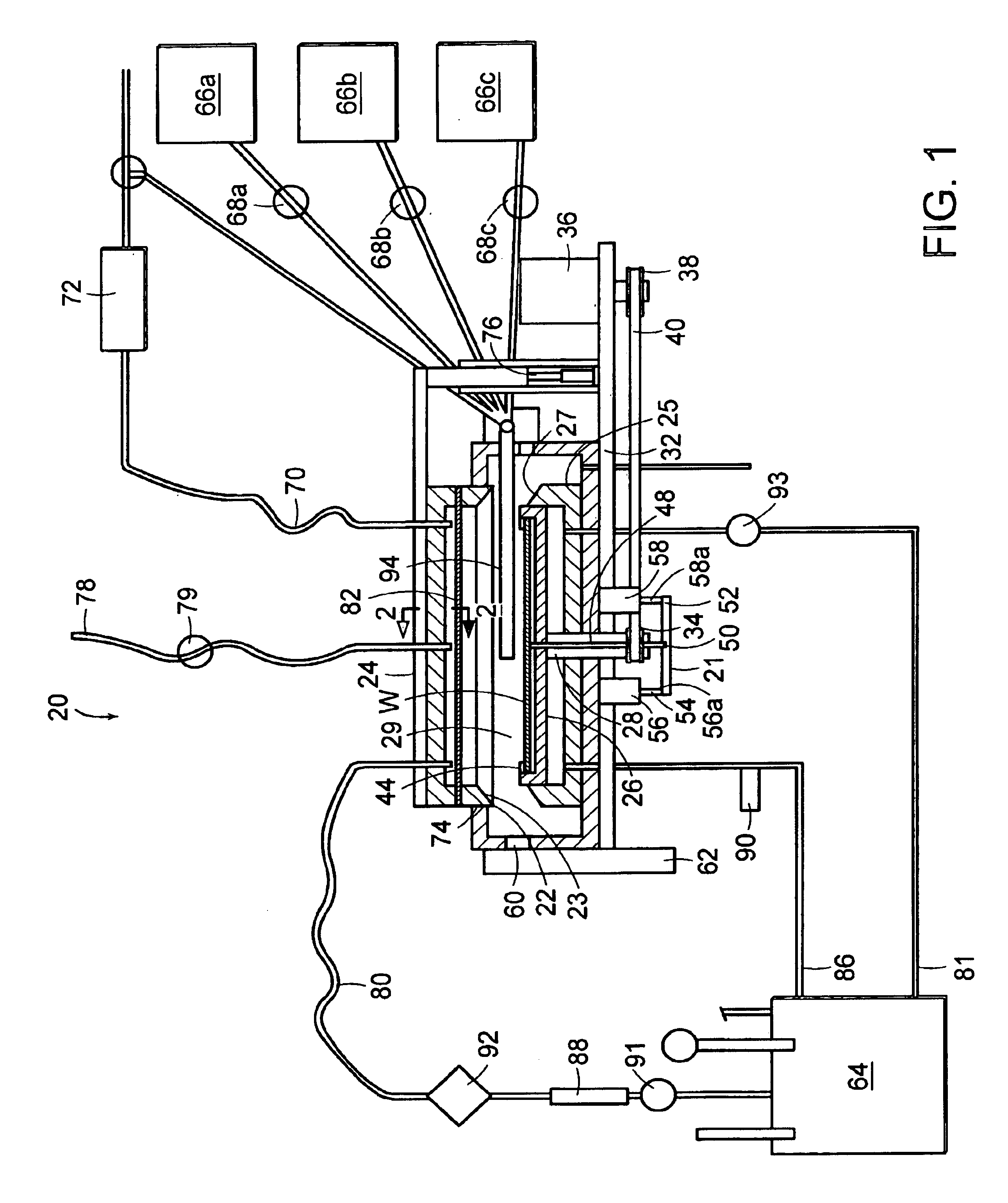 Apparatus and method for electroless deposition of materials on semiconductor substrates