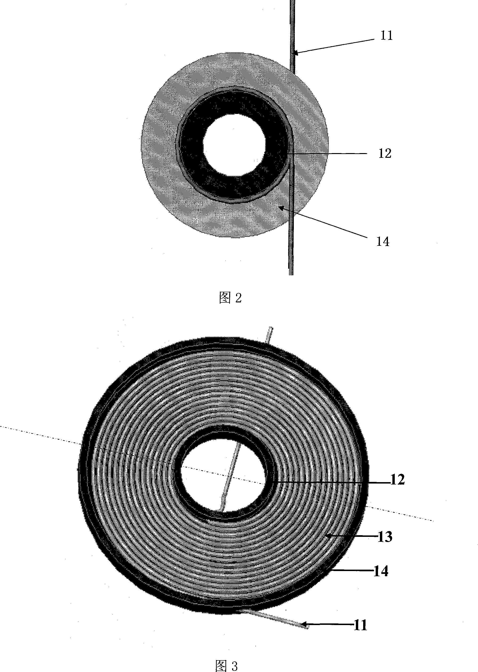 Refrigerating method of high-capacity optical fiber laser