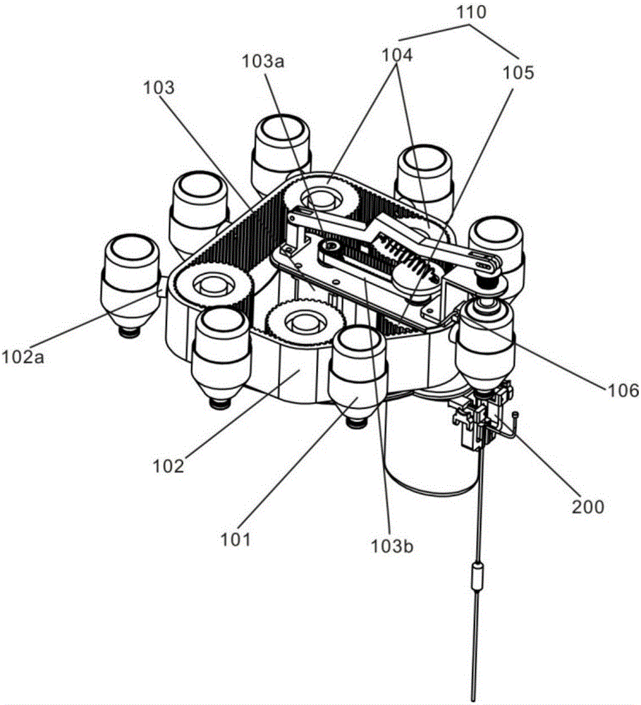 Bottle pressing automatic infusion and recovery method