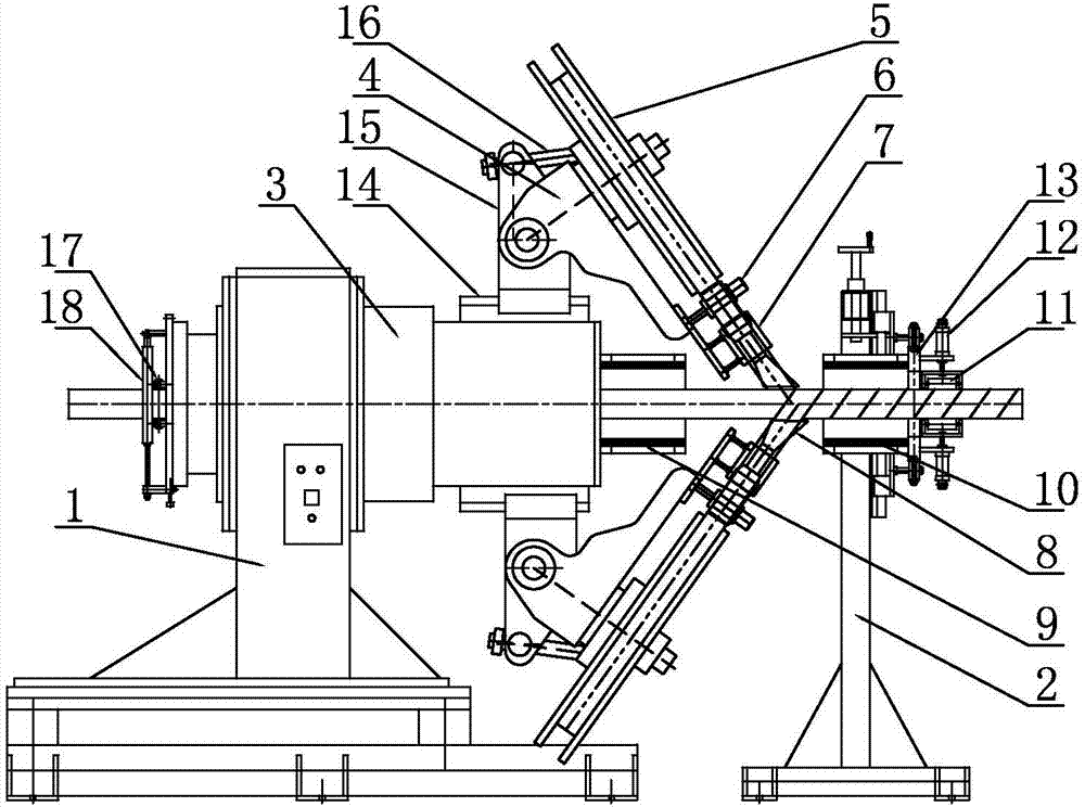 RTP pipe winding equipment and winding method thereof