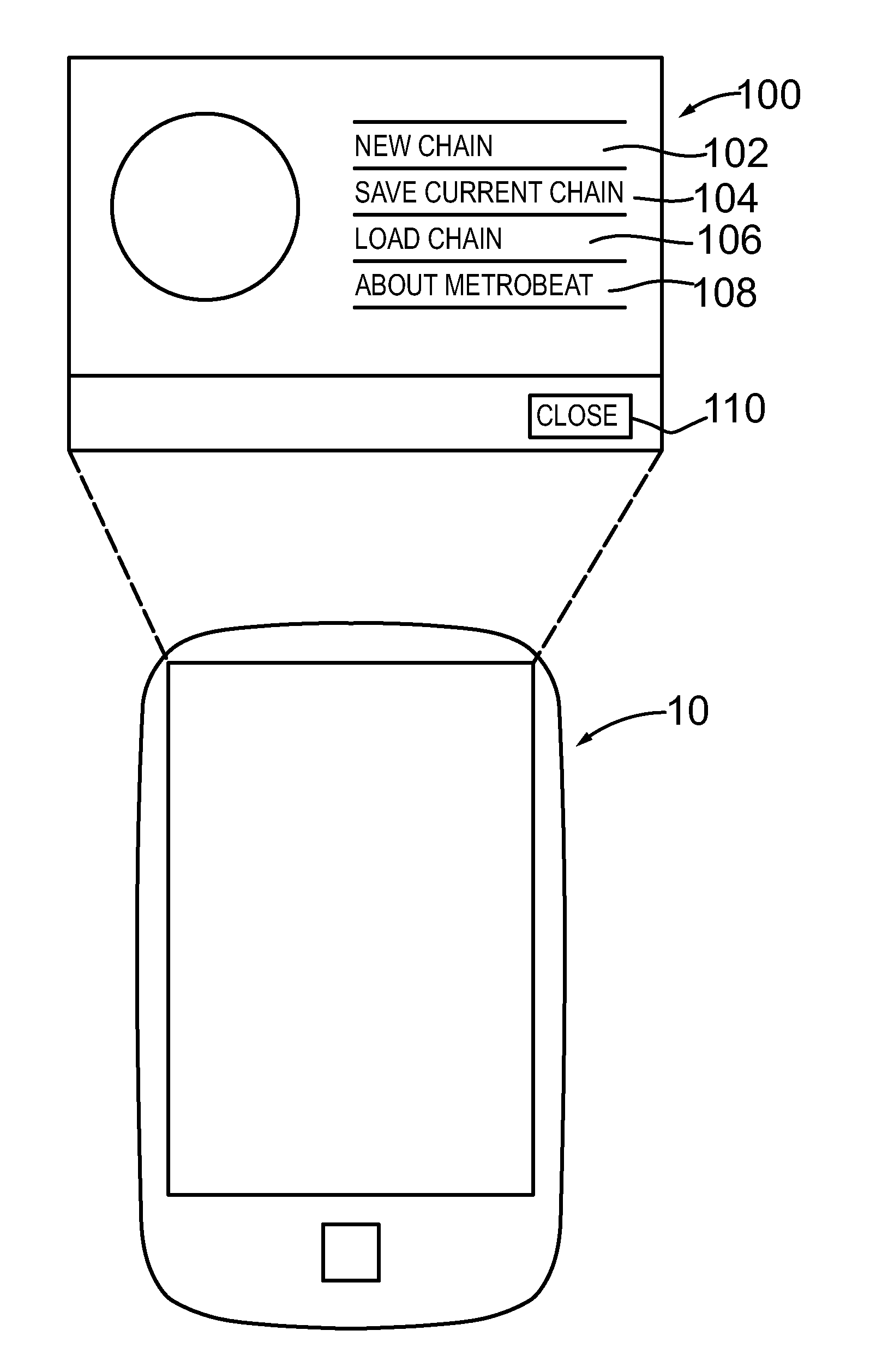 Device and method for rhythm training