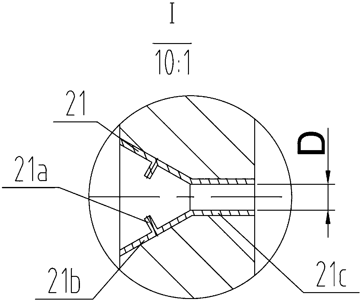 Angular multi-stage cavitation generator