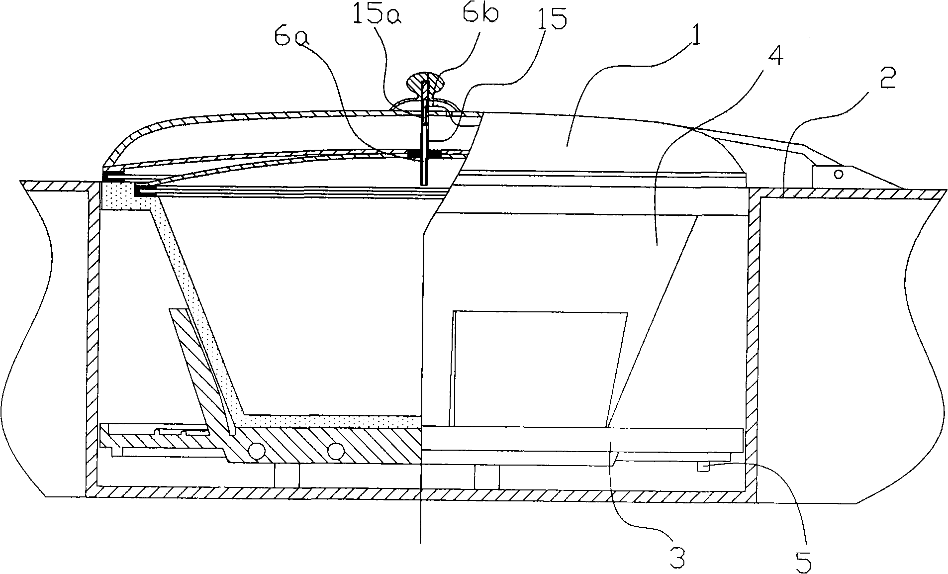 Method for boiling hot pot rice and device