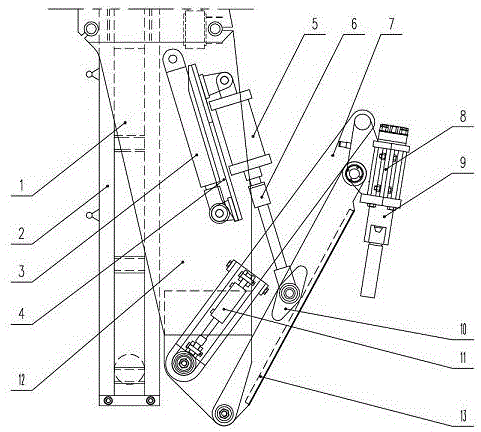 Multifunctional four-link sheller