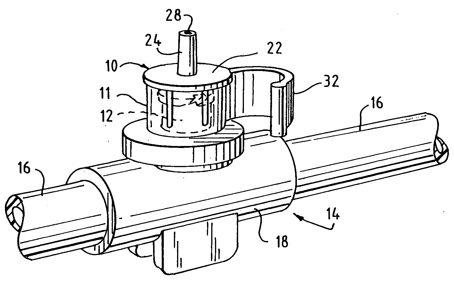 Closure for tubular access port