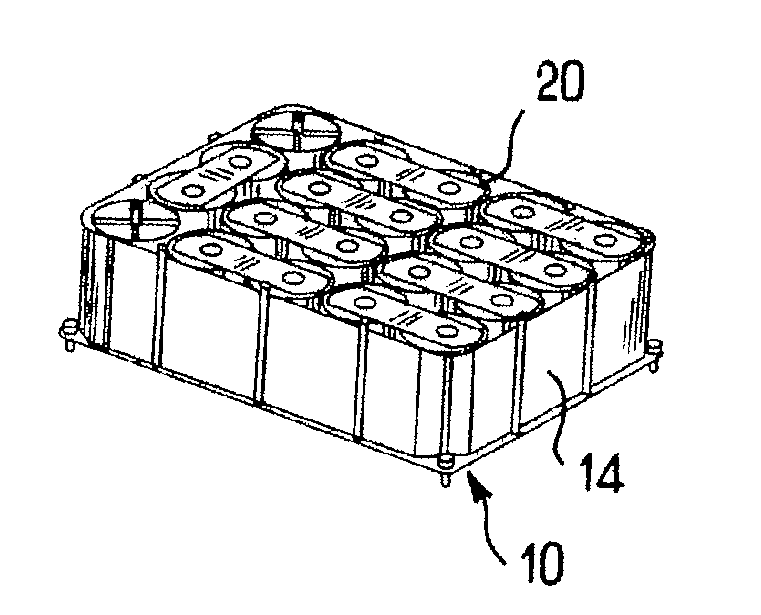 Module for an electric energy storage assembly