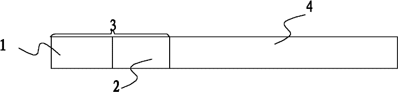 Sugary copolymer composite material for reducing phenol-type substances in cigarette smoke and preparation