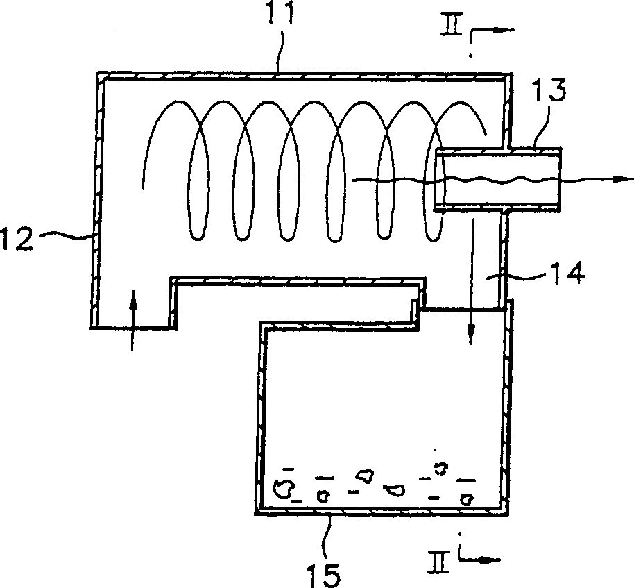 Cyclone collector for vacuum cleaner