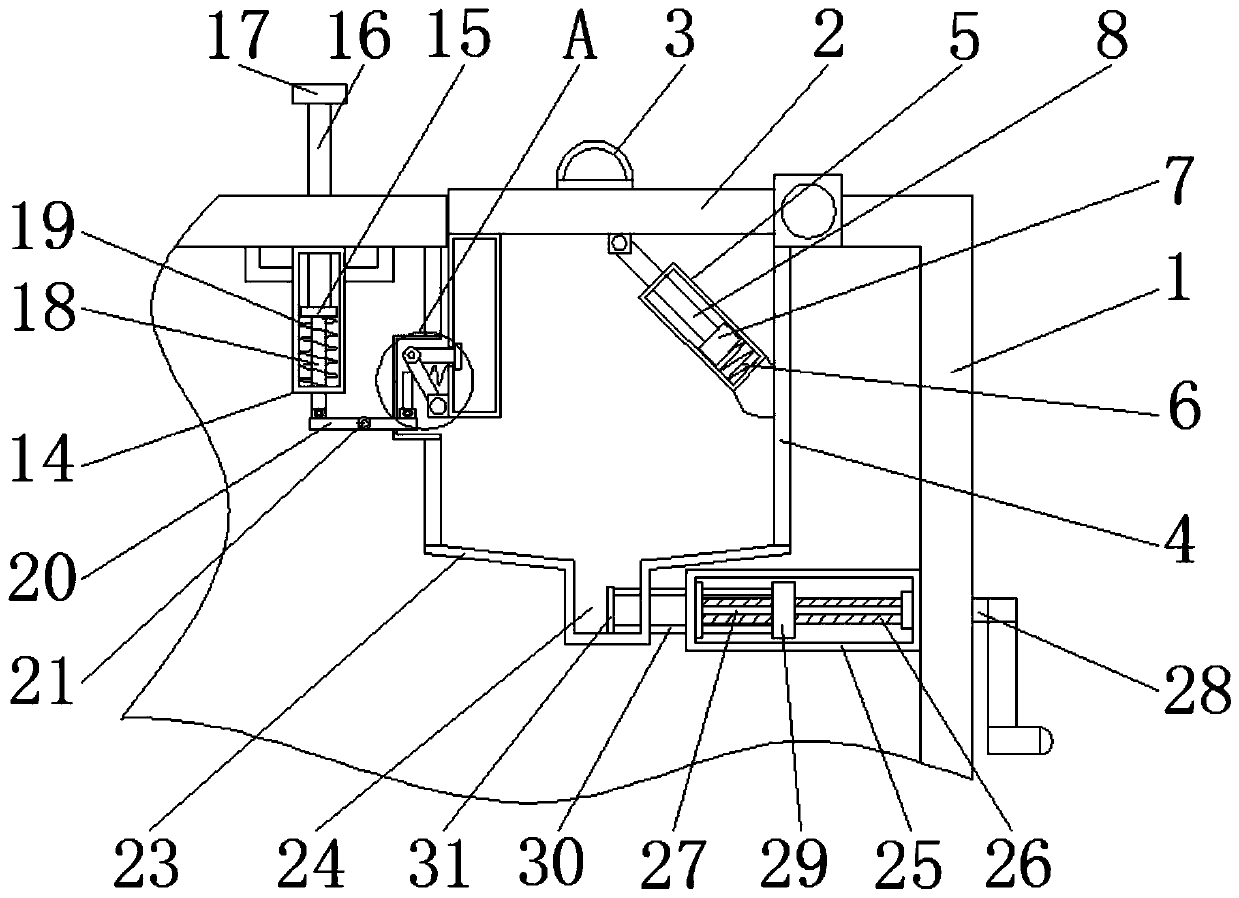 Test paper storage device and method for modern education and learning