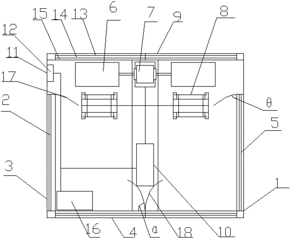 Multistage filtering and anion generation coupled air purification device