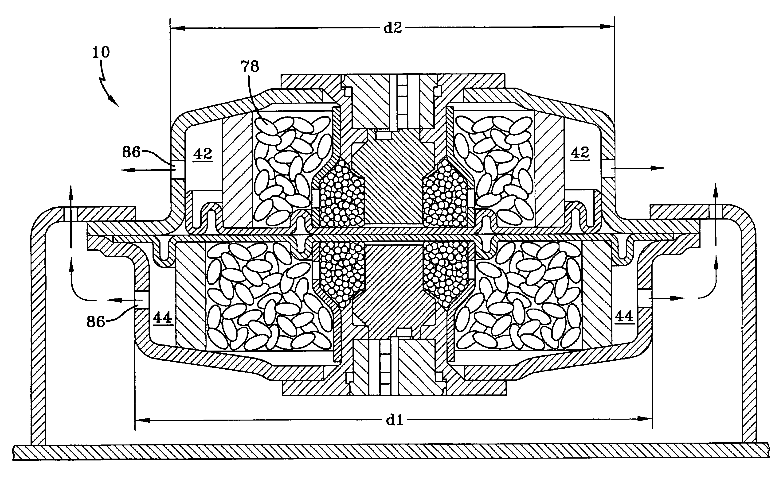 Dual stage inflator