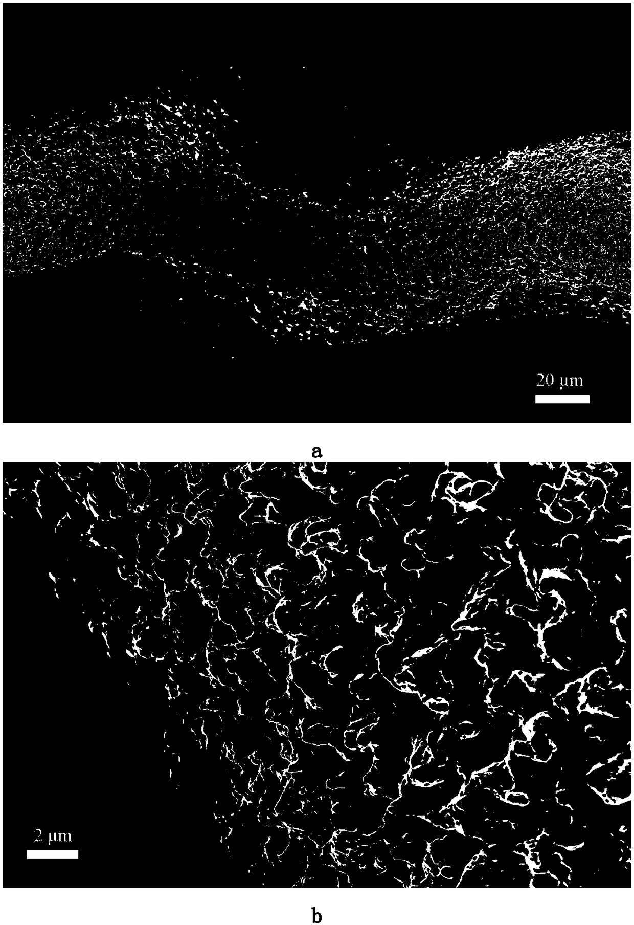 Self-supporting nitrogen-doped metal catalyst preparation method