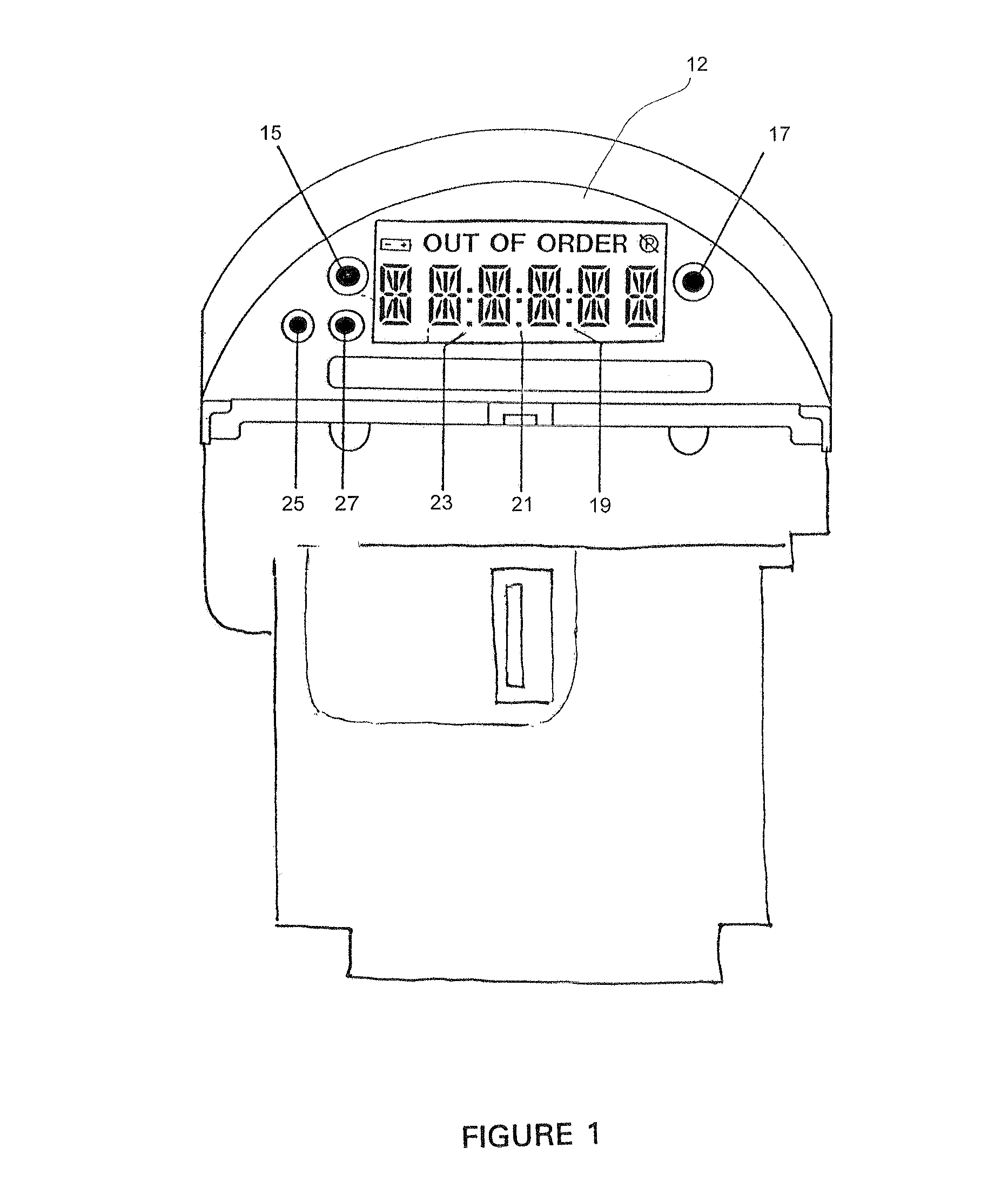 Electronic parking meter