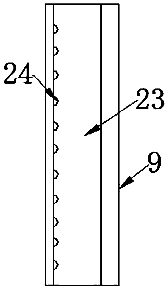 Adjustable type concrete precast block mold wide in application range