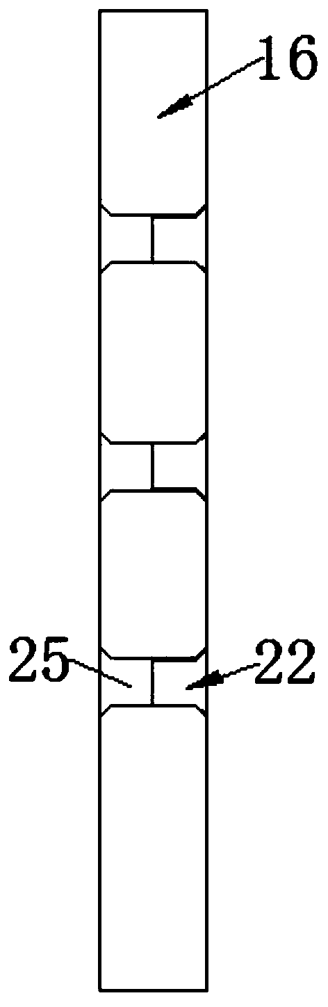 Adjustable type concrete precast block mold wide in application range