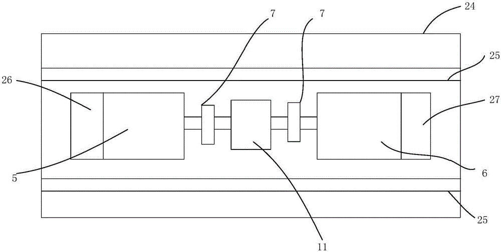 Variable frequency speed governor electric energy quality characteristic test cabinet, test system and test method thereof